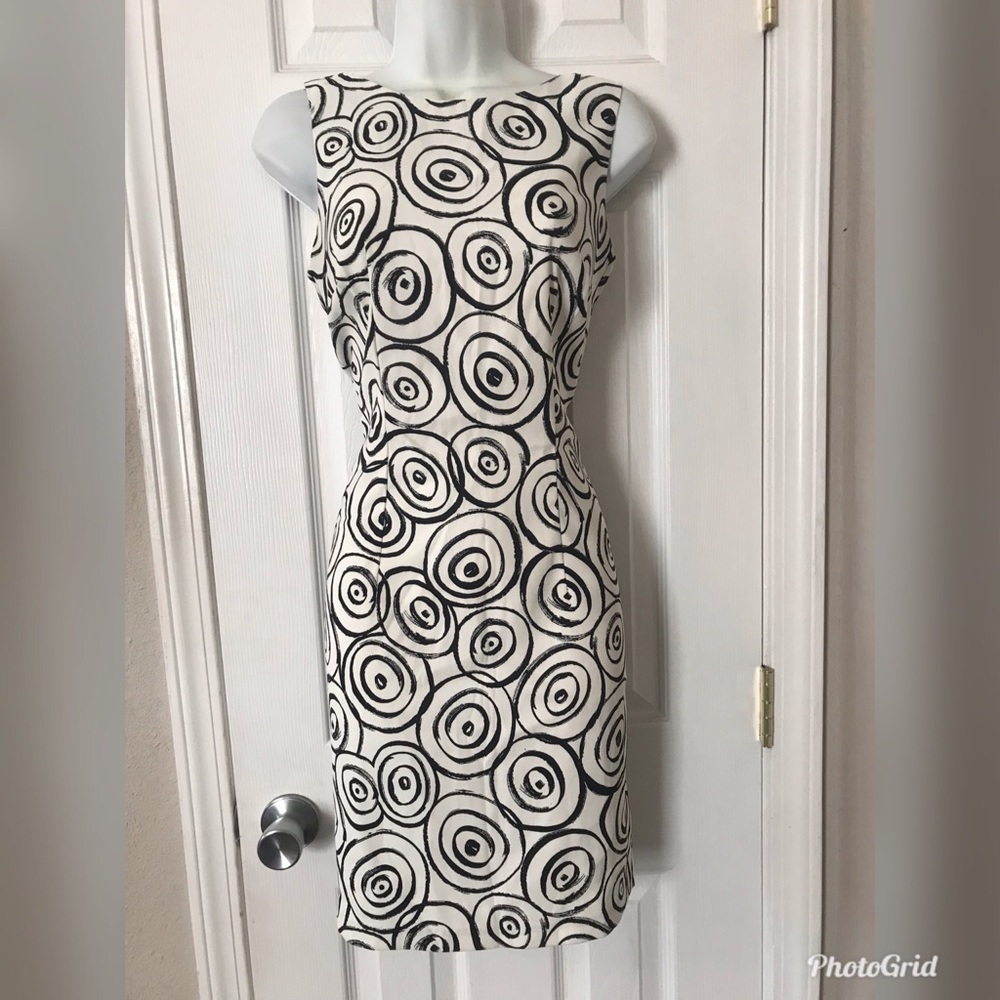 Classy white & black dress